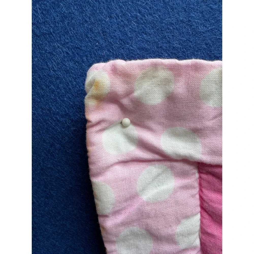 Circo Baby Pillowcase Pink Green Horse Farm Barn Polka Dot Gingham Blanket